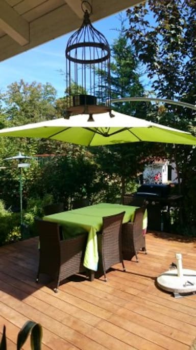 Terrasse arrière 20 M2