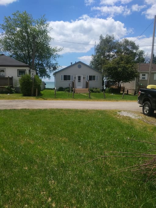 Parking facing the Cottage across the lane