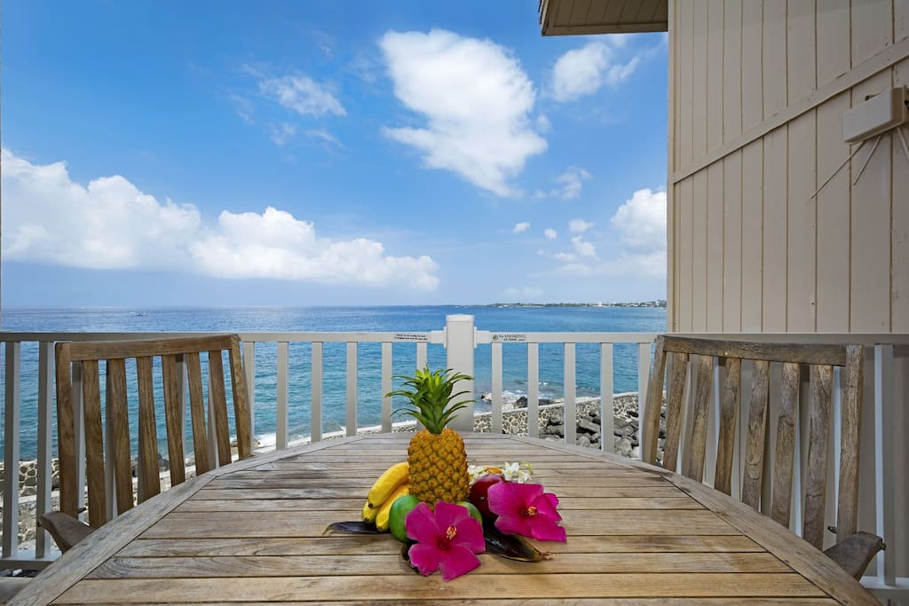 Lanai with Ocean View