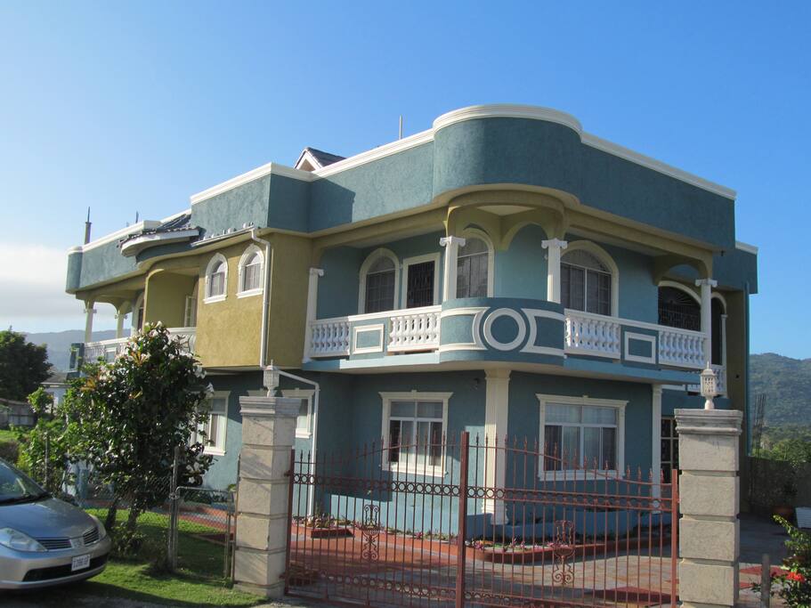 side view of the house