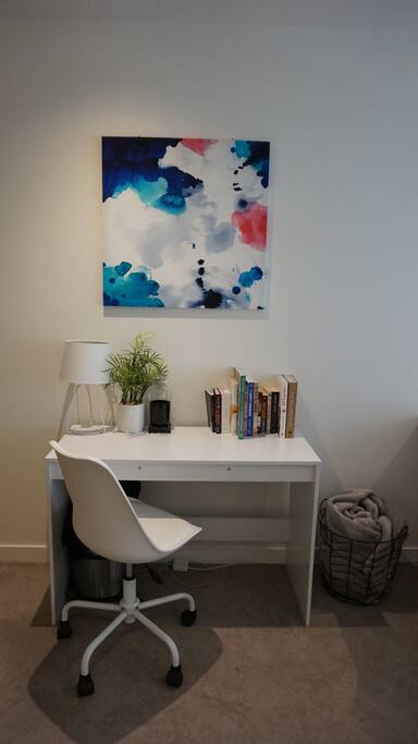 Study area, monitor available