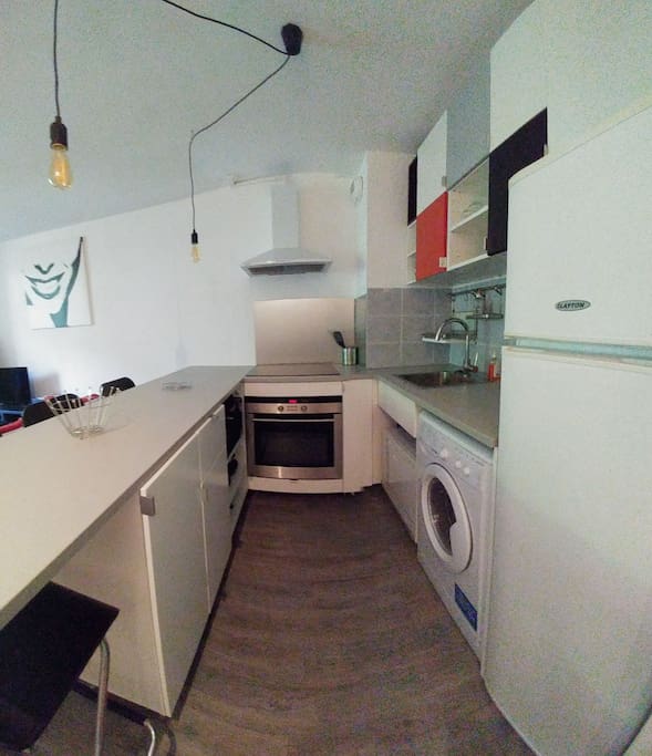 vue detaillée cuisine