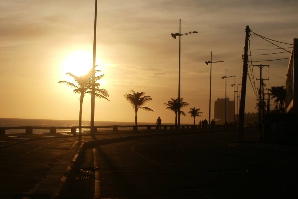 paseio em baixo a casa