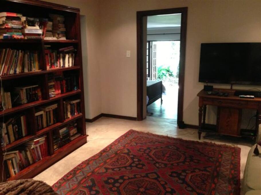 View from the Lounge to the Bedroom