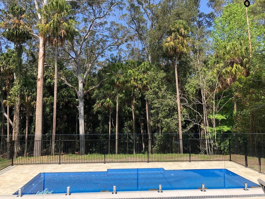 Enjoy the beautiful 9 metre salt water pool