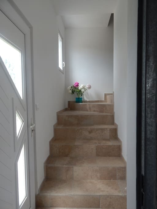 montée d'escalier
