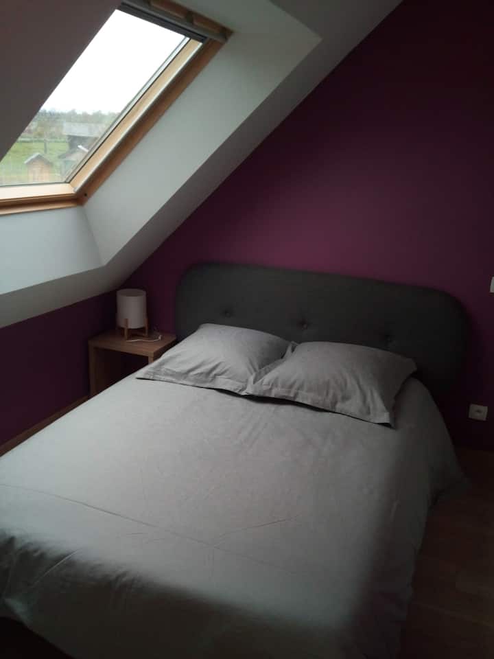 Chumba cha kulala ni laini ya mabusu yako