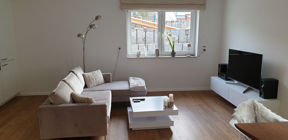 Successful Airbnb property: New and luxurious 2-bedroom apartment, fully equipped in Bemerode