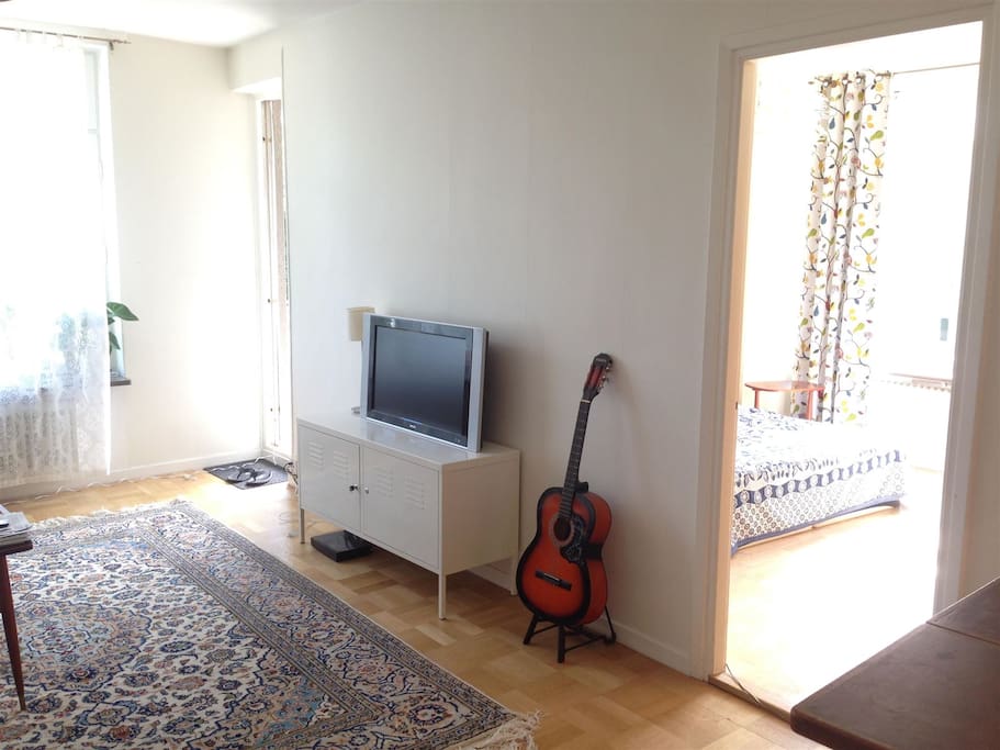 Living room with TV-chanels from all over the world plus wifi.