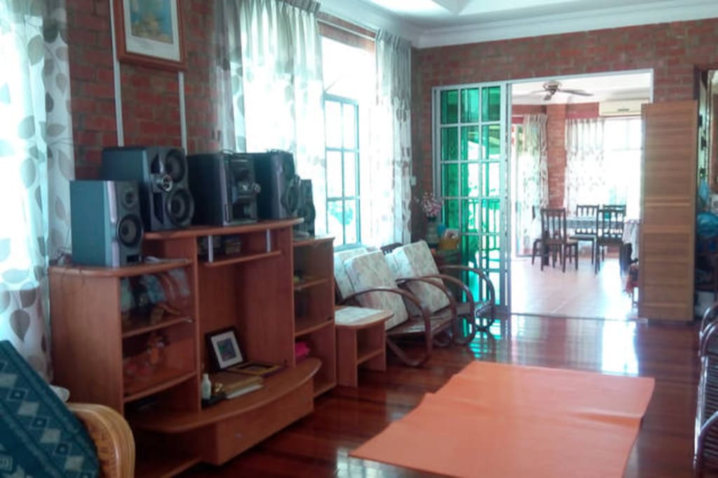 Living room on top floor