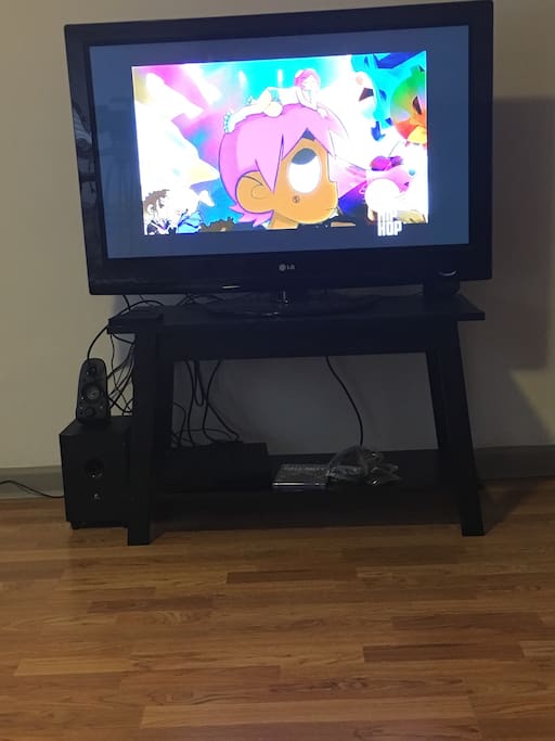 Television + Xbox & Sega Genesis