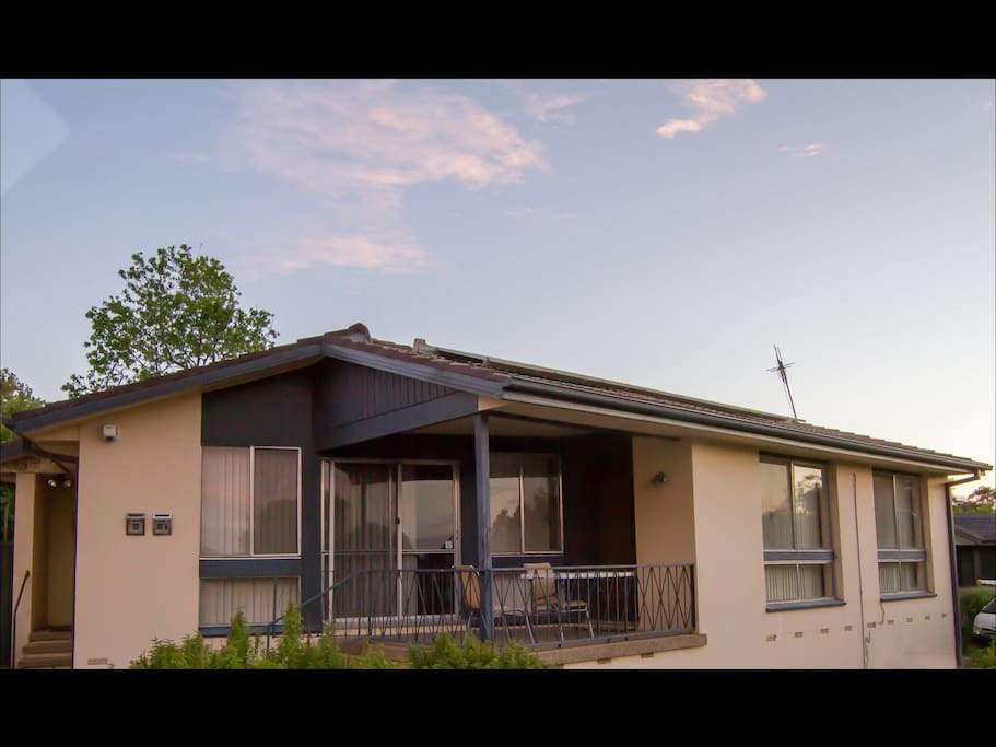 Flat located at front of house on right hand side, own private entrance and off street parking for 2-3 cars..