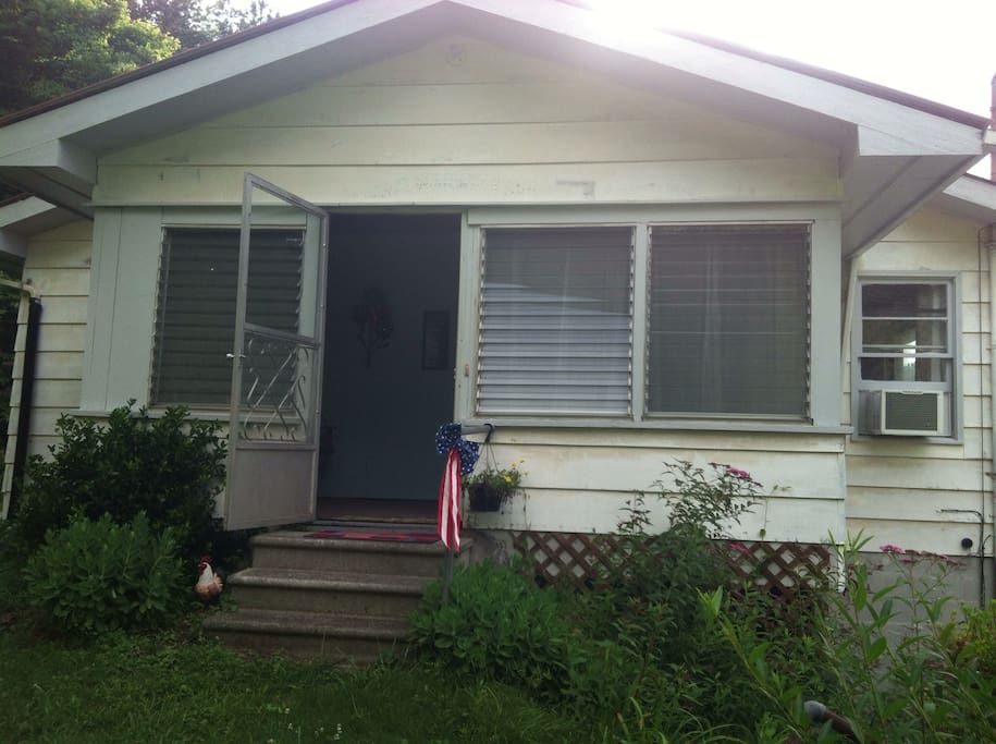 Front porch entrance.