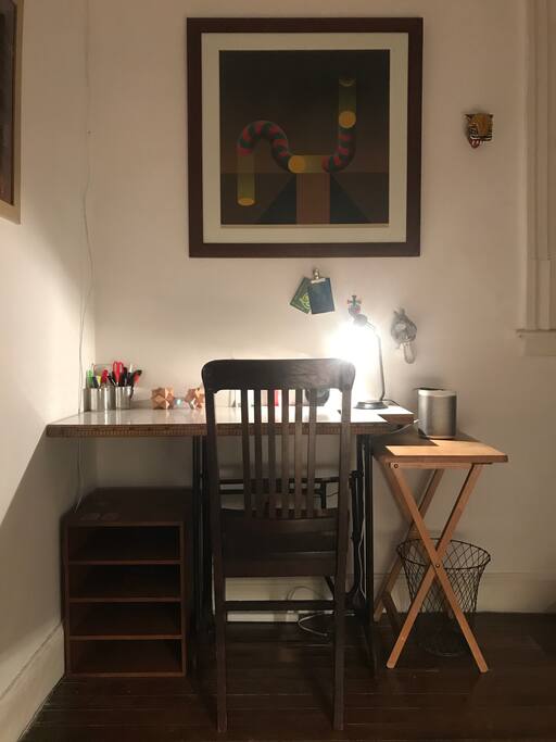 The desk