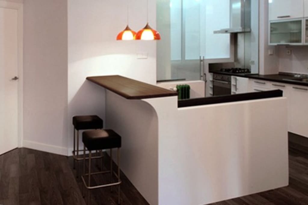 Cocina americana / Opened Kitchen