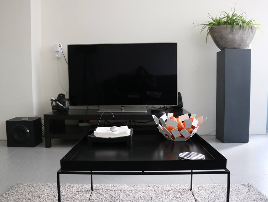 Samsung flatscreen with Apple tv