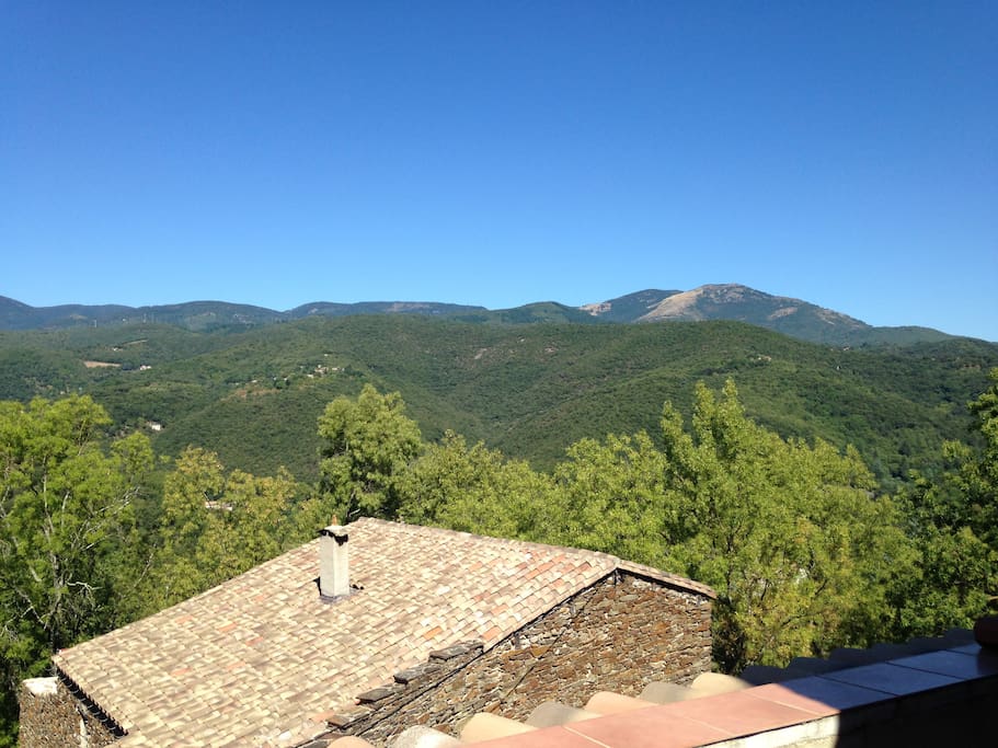 Une vue imprenable sur le contre-fort du Mont Aigoual