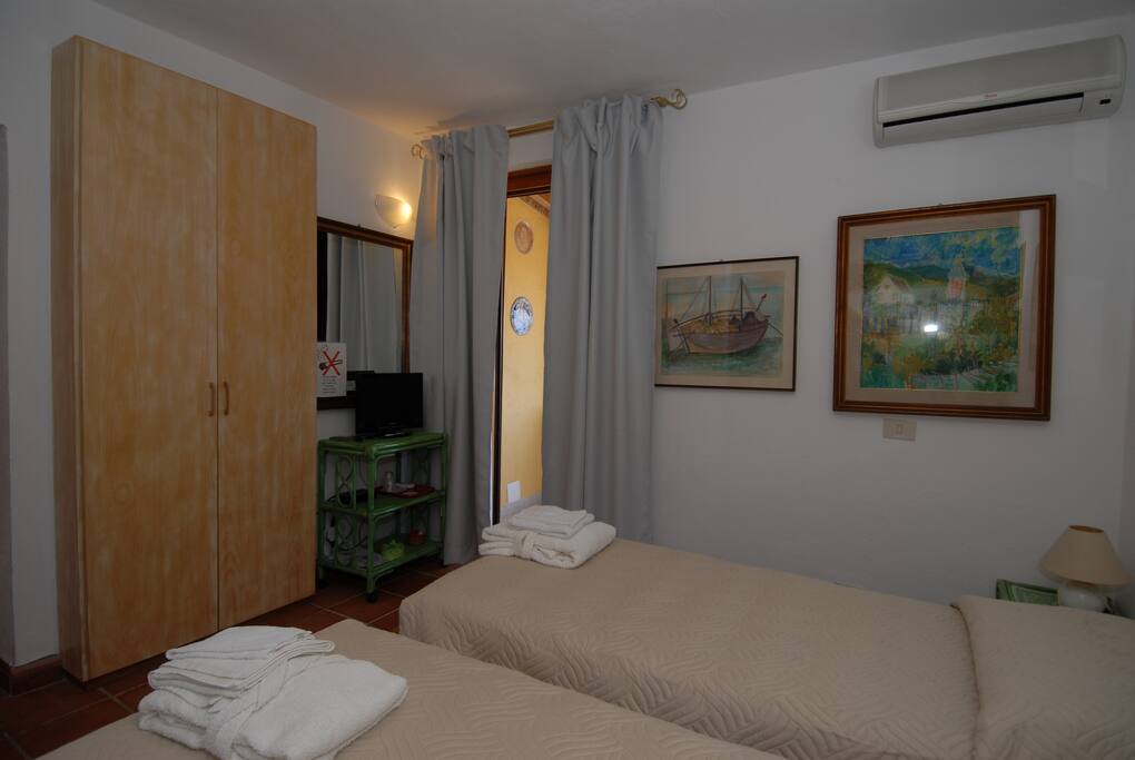 porta verso il terrazzo privato