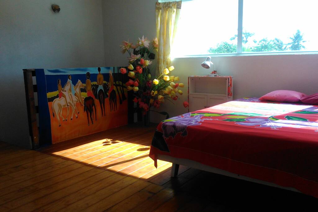 Lit double 2 mezzanine