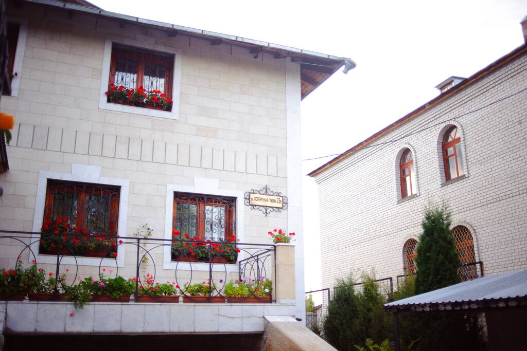 Villa during summer time