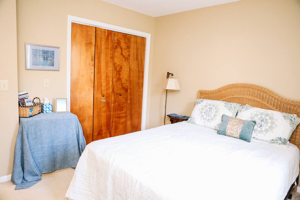 Bright room with black out drapes