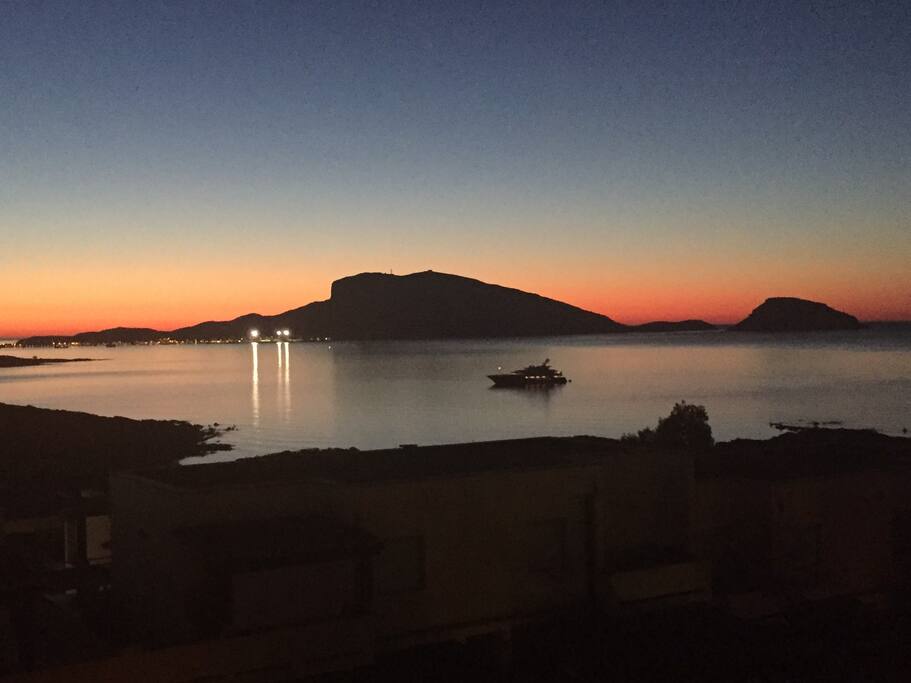 Panorama in the early morning