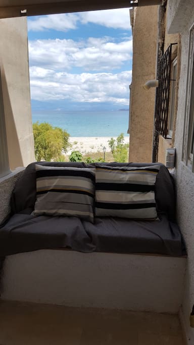 Sofa by the sea
