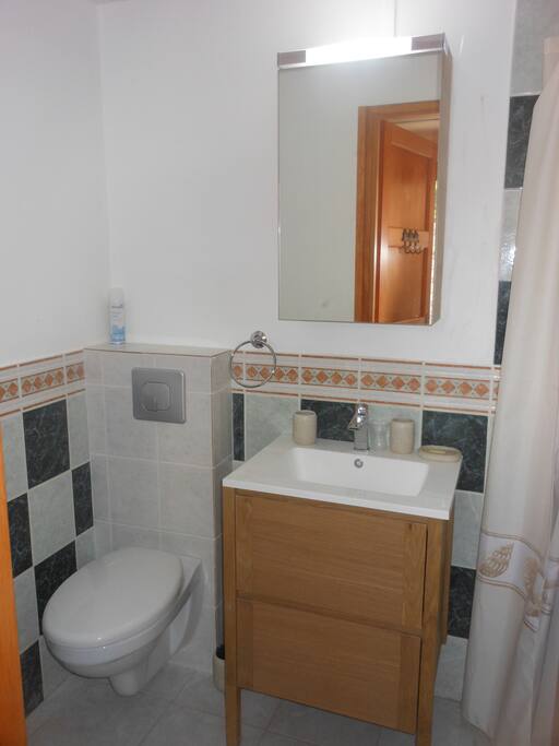 salle de bain privée