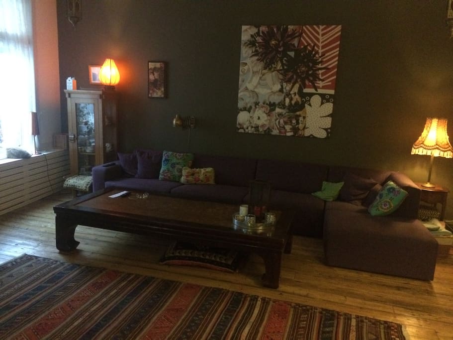 couch seats at least 6!