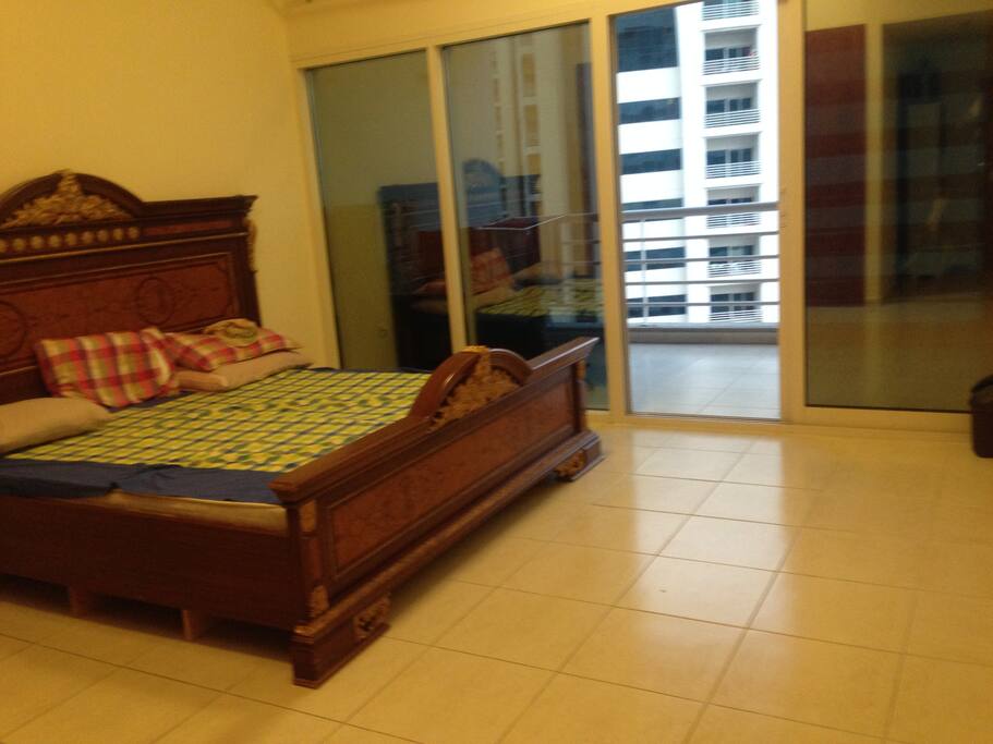 Room with attached bathroom