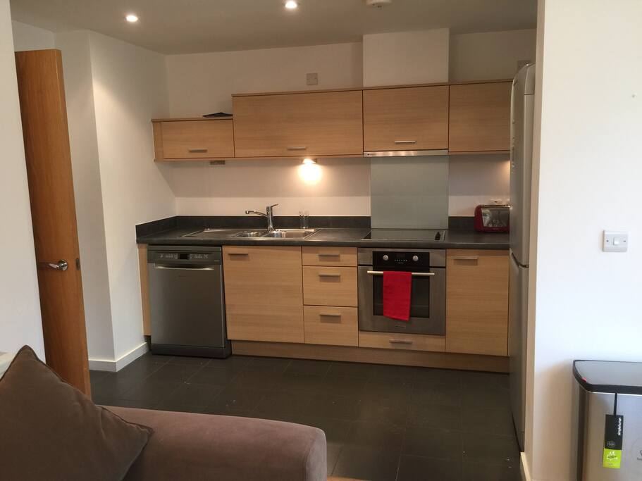 Open plan kitchen