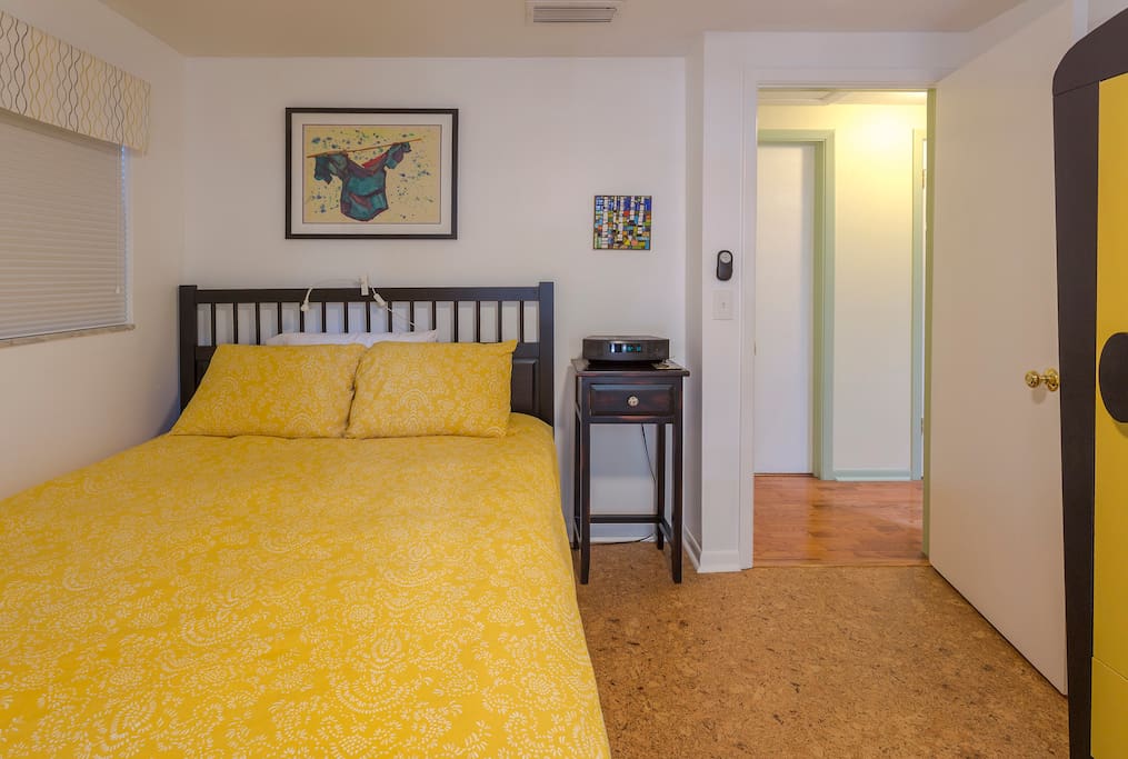 Queen bed