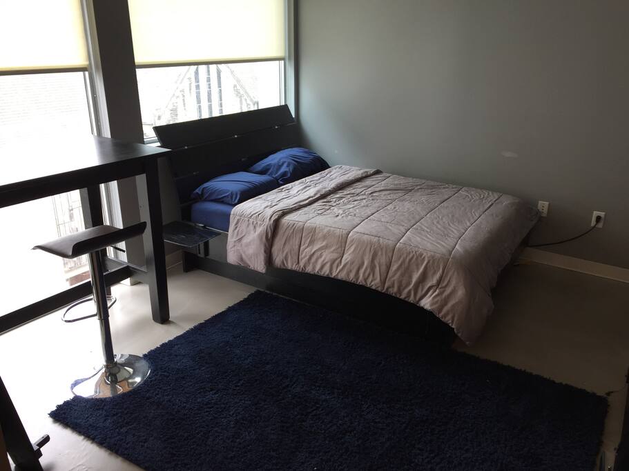 Guest Bedroom with a view of DT