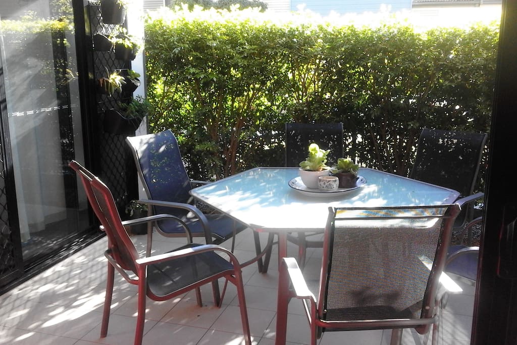 private patio
