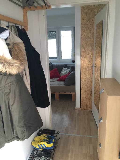 Entrance to our cozy home