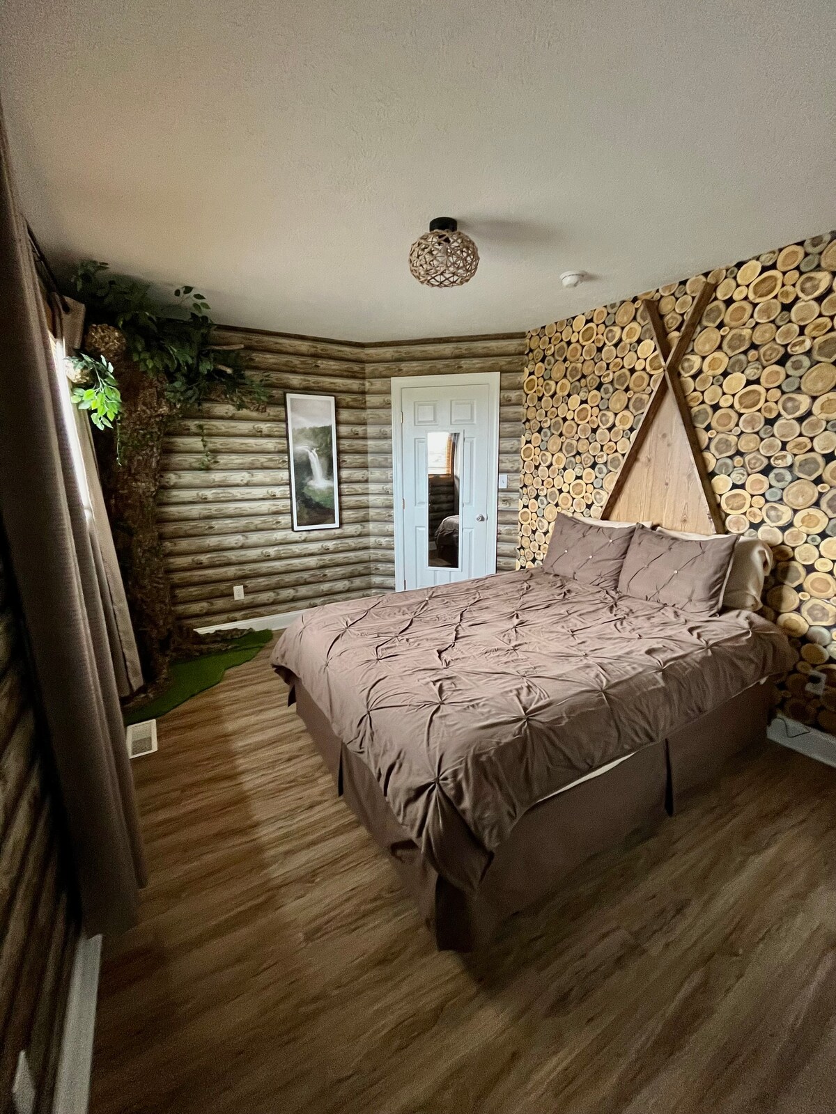 غرفة النوم رقم1 ، سرير بحجم كبير 