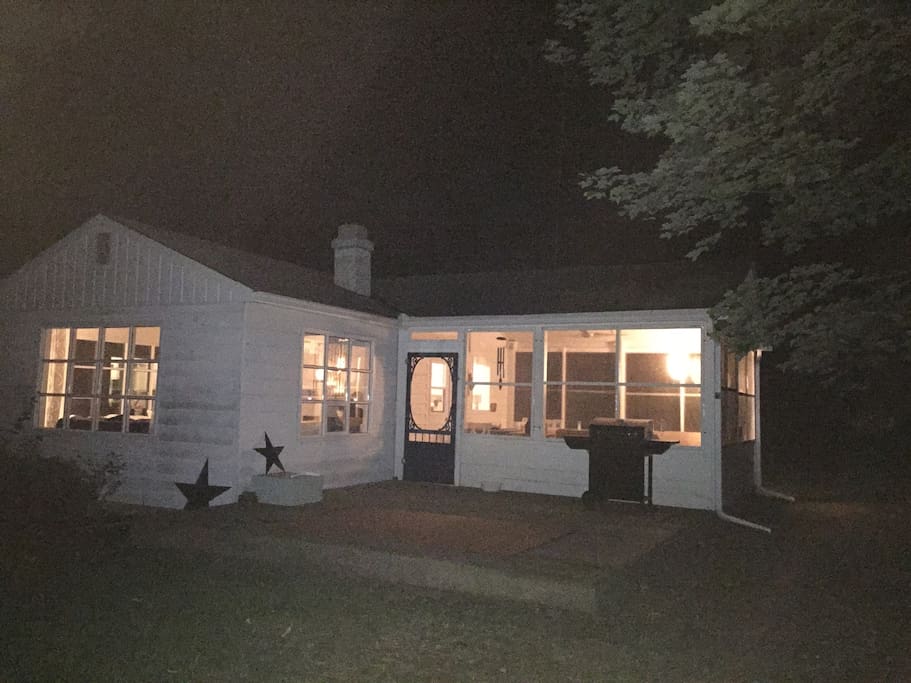 Even at night your space glows with ambiance.