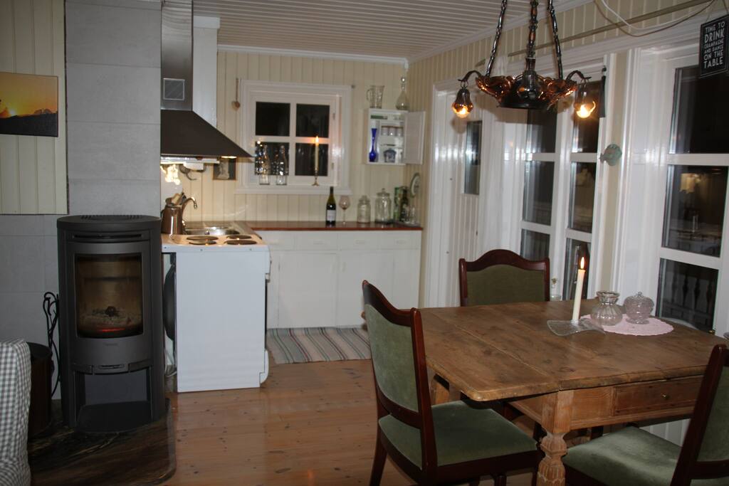 Hyggelig kjøkkenkrok
