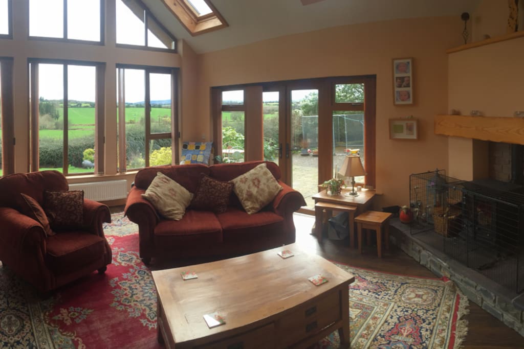Sitting room with view of Comeraghs