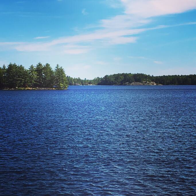 View from the cottage