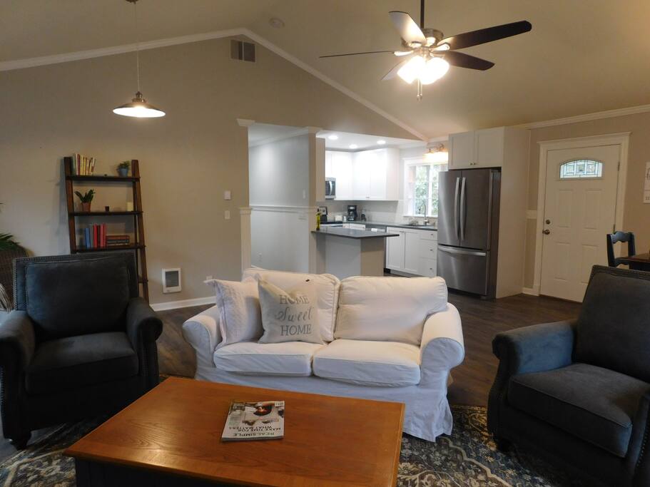 Open concept front room
