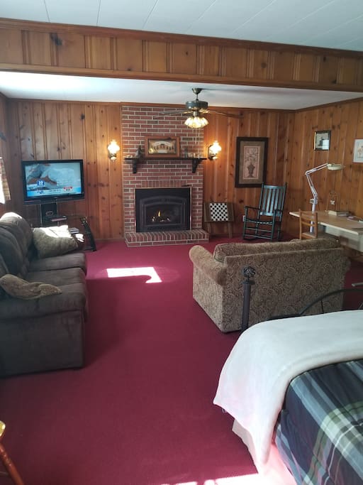 Upon entering, unwind, relax, and get comfortable.