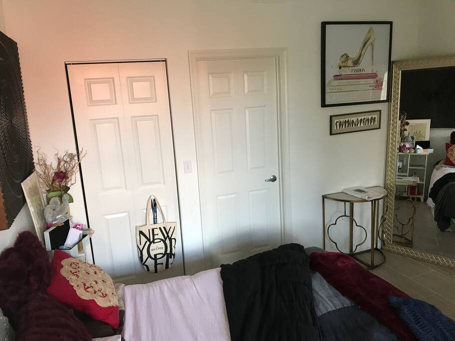Your Master Suite w/ walk in closet & private bath
