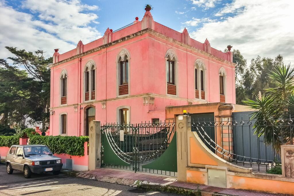 The whole building from the street