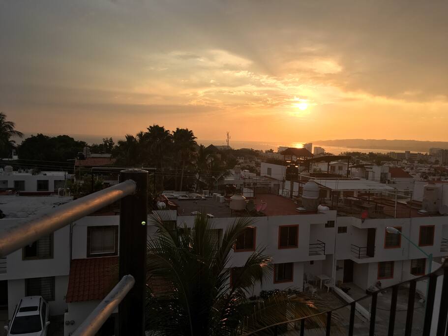 Panorama desde la terraza superior