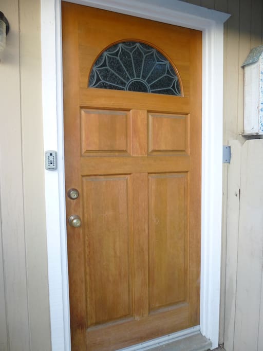 Separate door entrance