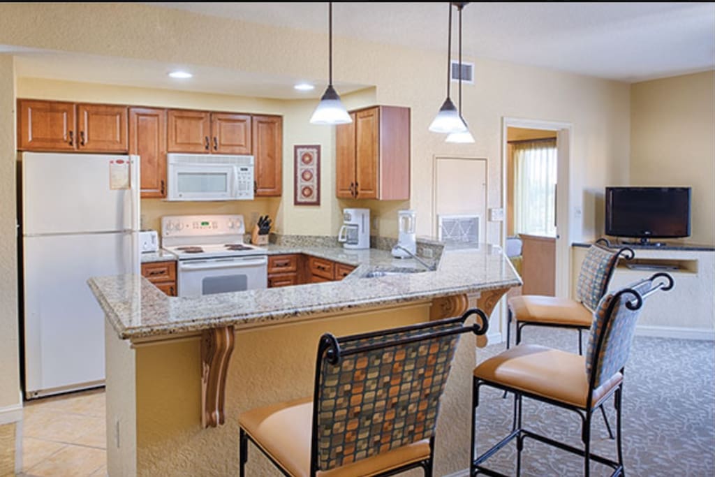 Beautiful kitchen with everything you need… Home away from home!
