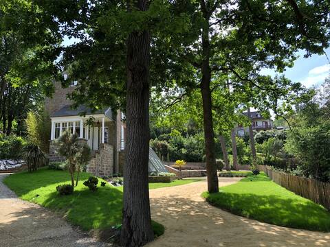 very nice villa on Carolles