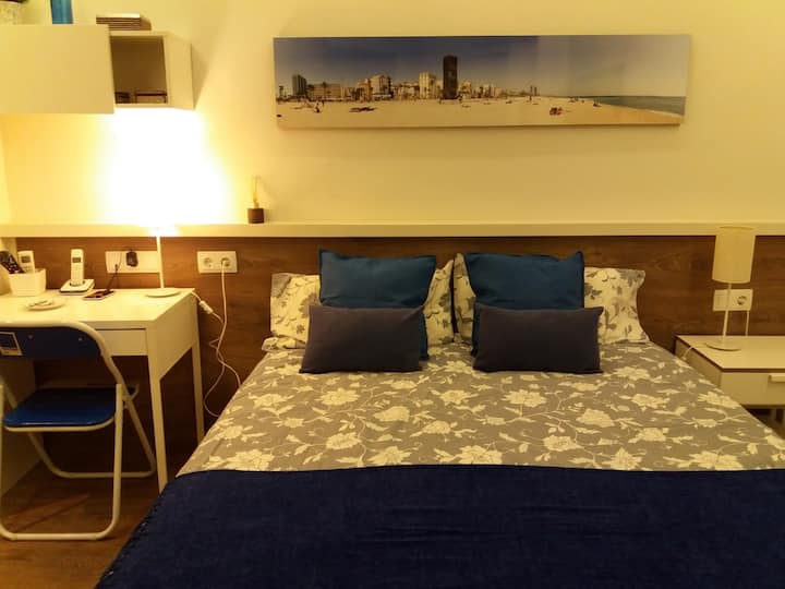 Studio Flat quiet and well located