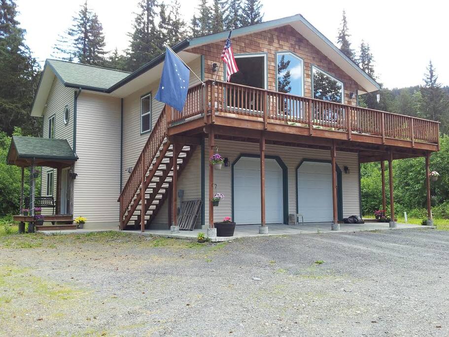 The outside view of B & B